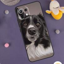 Border Collie Watercolor Case For Xiaomi 13T 12T 11T Pro 13 14 Ultra 12 Lite POCO X6 M6 F5 F6 Pro X5 X3 F3 M5s Cover Xiaomi 14