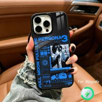 Game P-persona- 3 r-reload Phone Case For IPhone17 16 15 14 13 12 11  Pro Max 16/15/14Plus Wireless Charger Cover Funda iPhone11ProMax