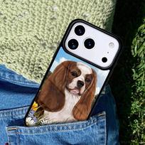 Cavalier King Charles Spaniel Phone Case Cover for IPhone 11 12 13 14 15 16e 17 Pro Max Coque for IPhone 17 Air iPhone 13 Pro Max