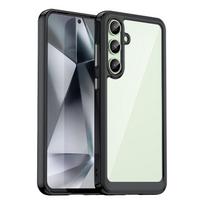 For Samsung Galaxy S24 FE Clear Case Samsung Galaxy S24 FE Cover Funda Coque Hard Translucent Soft Edge Back Case Samsung S24 FE For Samsung S24 FE juoda