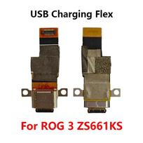 For Asus ROG Phone 1 2 3 5 I II III ZS600KL ZS660KL ZS661KS ZS673KS USB Power Charging Charger Connector Plug Port Flex Cable ROG3 ZS661KS Copy