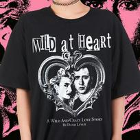 Wild At Heart Vintage Tshirt David Lynch Nicolas Cage Classic Movie Summer Men's and Women's T-shirt Top S įvairiaspalvis