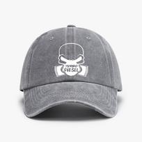 Turbo Diesel Power Truck print baseball cap fashion casual Washed soft top Distressed Denim caps summer ventilation Snapback hat Adjustable
