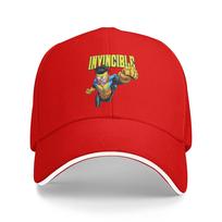 Invincible Comic Anime Unisex Baseball Cap New Outdoor Cap  Hip Hop Sunscreen Sunshade Summer Adjustable Hat One Size
