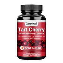 Extra Strength Tart Cherry Capsules - Tart Cherry Extract Capsules for Uric Acid Cleanse for Kidney Support 120