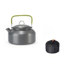 Aluminum Zinc Zinc Alloy Outdoor Teapot Anti-scalding Handle Portable Teakettle Camping Coffee Kettle  Hiking 0.8L