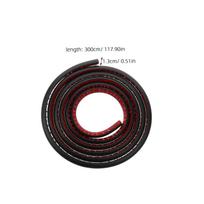 3 Meter PVC Quarter Round Trim Molding Self Adhesive Flexible Edge Trim for Floor Stairs Corners Bathtub Shower Door Seal juoda