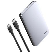 Kieszeń Ugreen Cm300 70499 Na Dysk Twardy 2,5'' Sata 3.0 6Gbps - Szary + Kabel Usb-C - Usb-C 0.5M