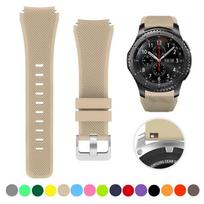 20mm 22mm Band for Samsung Galaxy Watch 3 4 5 46mm 42mm Gear S3/ Sport Active 2 Silicone Bracelet Huawei GT 4 3 2/2e Strap 20mm