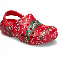 Crocs Baya Holiday Graphic Clog T  211914 |C10/Eu 27-28| Pepper