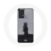 Coque pour Samsung Galaxy A32 5G Game of Thrones Saison 8 Daenerys Targaryen feu et sang Le Trône de Fer Logo Gris pilka