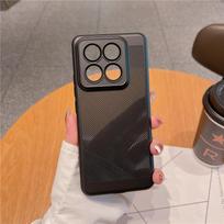 Visiškai dengiantis šilumą išsklaidantis dėklas su objektyvo plėvele, skirtas „Xiaomi 14 13 13T Pro“ itin kvėpuojančiam aušinimo tinkleliui, kietam kompiuterio užpakaliniam apvalkalui For Xiaomi 13 juoda