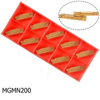 MGMN200 MGMN300 MGMN400 MGMN500 NC3020 Slotted Cutting Carbide Blade Lathe Tool only MGMN200