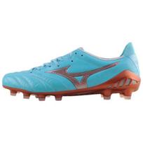 Mizuno Morelia Neo Round Toe Lace-Up FG (Rubber Long Studs) Natural Grass Kangaroo Leather Non-Slip Wear-Resistant Lightweight Soccer Shoes P1GA238025 38