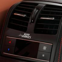 Yaris GR YARIS Car Sticker Decal (10 Pcs) Car Logo Decoration Sticker Metal Decorative yaris pilka spalva