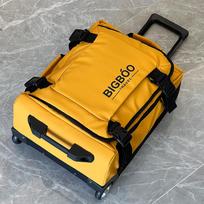 24 colių tarptautinis Oksfordo audinio vežimėlis lagaminas ir 20 colių rankinis bagažas 20-inch geltona