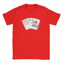 Balatro Game Card Joker 100 Cotton T-Shirt For Men Summer  Y2K Fun T Shirts O Neck Hipster Tees Oversized Hot Sale Tops S