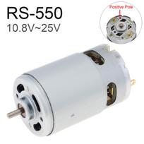 RS550 DC variklis 10,8V-25V didelio greičio RS 550 elektriniai įrankiai mikro variklis elektriniam gręžtuvui-atsuktuvui belaidžio atsuktuvo priedas 16.8V