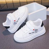 2025 New Soft Sole White Low-Top Sports Shoes for Junior High Girls 29 - 18cm juoda