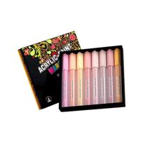 Acrylic Marker Water Resistant Paint Pen Assorted Color Acrylic Marker for Painting on Paper Ceramic Wood Glass Canvas