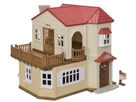 Sylvanian Families House Red Roof House The Attic is a Secret Room HA51 ST Mark Certified Ages Toy Dollhouse Sylvanian Families Epoch EPOCH [Big - -]