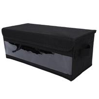 2PCS CD Storage Case with Lid Large Capacity Holds 35 Standard CD Cases Or 70 Slim CD Cases Stackable CD Storage