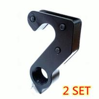 2PCS For Canyon Aeroad Bike Carbon Frame Mtb No.25 Speedmax Cf Slx Ultimate Mech Dropout No.28 Bicycle Rear Derailleur RD Hanger 2SET All Black