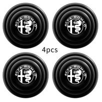 Car Crashproof Silicone Mat Door Shock Absorber Pad Interior Accessories For Alfa Romeo Giulietta 159 147 Mito Giulia GT Stelvio
