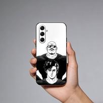 Retro City H-Hunter Comic Phone Case For Samsung Galaxy A73,21,22,32,71,53,52,51,80,5G Soft Black Cover Samsung a71 4g