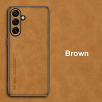 For Samsung Galaxy S26 Plus Case Luxury PU Leather Phone Case For Samsung S26 Ultra 5G Back Cover TPU Silicone Full Protection For Samsung S26 ruda