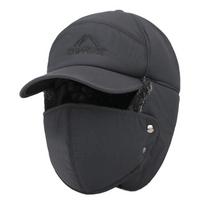 Acrylic Fibers Windproof Ear Protection Pilot Hat Windproof Winter Warm Ear Caps  Fishing pilka