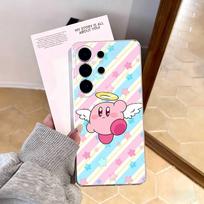 Cartoon Pink K-Kirbys-KK   Phone Case For Samsung S25,S24,S21,S22,S23,S30,Ultra,S20,Plus,Fe,Note,10,9,5G Transparent Cover Samsung S24Plus