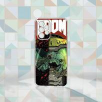 Game D-Dooms  Phone Case Transparent Silicone Soft For Samsung S25,S24,S21,S22,S23,S30,Ultra,S20,Plus,Fe Samsung S21