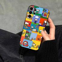 M-Maisy Mouse R-Rat Phone Case For Samsung S25,S24,S21,S22,S23,S30,Ultra,S20,Plus,Fe,Note,10,9,5G Black Cover Samsung S23plus5G