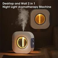 N04R Smart Aroma Diffuser Air Purifier Digital Display Plant Essential Oils 4 Gears Wall Mount Tabletop USB Charging kaip parodyta spalva