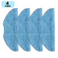 Microfiber Mop Cloths for EUREKA For Robo LVAC Voice Pro & For Dynaking R21 Replacement Kit for Regular Cleaning and Maintenance