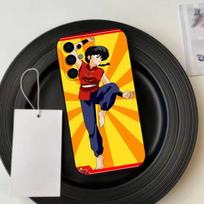 Manga C-Comics R-Ranma-  Phone Case For Samsung S25,S24,S21,S22,S23,S30,Ultra,S20,Plus,Fe,Lite,Note,10,Black Cover Samsung S30plus5G