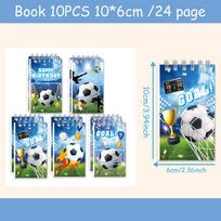 Soccer World Cup Childrens Notebooks Collection With Paper Pages For Party Supplies And Study Notes mėlyna