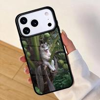 cute Husky baby Skin Mobile Phone Case for IPhone 17 AIR 16pro Max 15 14 13 12 11 Bumper Cover iPhone 12 mini