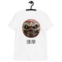 Lucky Daruma Doll T-Shirt Mens Womens Tees Top - Japanese Zen Good Luck Charm Top Tee Shirt L