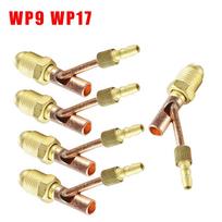 5PCS TIG Fitting Male Cable And Gas Separate Cable Connector For WP9 WP17 WP26 Quick Connection TIG Welding Water-cooled Torches