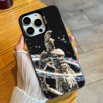 Cool Spartan Phone Case For iPhone 16 17 15 14 12 13 Pro Max Black Color Shockproof Cover iPhone17