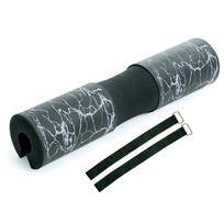 Barbell Squat Pad with Straps Hip Thrust Pad for Standard Bars Foam Neck Shoulder Support for Squats Workouts Gym Home Training tamsiai pilka spalva