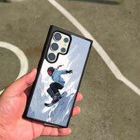 Skiing Snow Snowboard Ski Phone Case For SAMSUNG Galaxy S26 S25 S24 S23 S22 S21 S20 FE Plus Ultra Cover Galaxy S21 Ultra 5G
