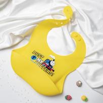 Baby's Three-dimensional Waterproof Bib Bib No Wash Drool Towel Children's Silicone Outdoor Portable Drool Bag Baby Food Bag
