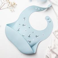 2pcs Three dimensional waterproof bib children's dining bag silicone drool bib no wash drool towel saliva towel baby burp cloths 1pc
