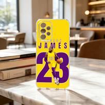 Basketball 23 L-LeBron J-James-S Phone Case Transparent Silicone Soft For Samsung S25,S24,S21,S22,S23,S30,Ultra,S20,Plus,Fe Samsung S23ULTRA5G