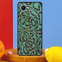 Brown Tooled Leather Pattern For Realme 15 Pro 10 11 12 13 14 Pro Plus GT6 GT7 C61 C67 C63 C71 C55 C51 C65 C53 C75 Case Realme GT7