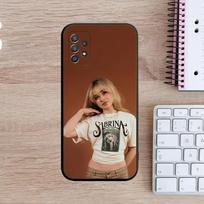 Singer S-Sabrina C-Carpenter Phone Case For Samsung Galaxy A13,A21s,A22,A31,A32,A52,A53,A71,A80,A91 Soft Black Cover Samsung a735g
