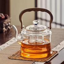 1200ML Starry Sky Lid Glass Teapot With Infsuer Strainer Stove-boiled Tea Tea Pot Kungfu Tea Set Teaware gryna